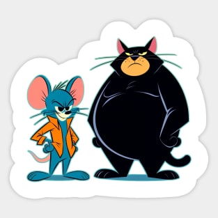 The Simpsons - Itchy and Scratchy - V1 Sticker